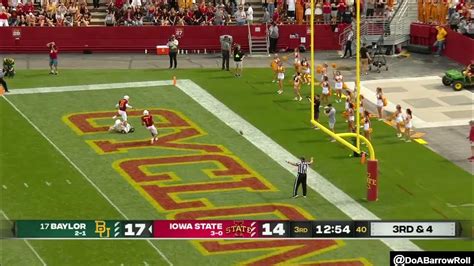 Baylor Oloffense Vs Iowa State Defense 2022 Youtube