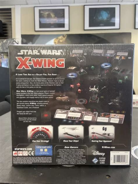 STAR WARS X WING Fantasy Flight Games 2nd Edition Core Set FFGSWX01