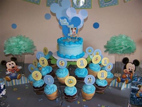 Baby Mickey Mouse Birthday Party Ideas