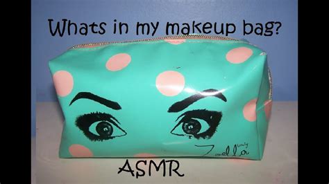 Asmr Whats In My Makeup Bag Youtube