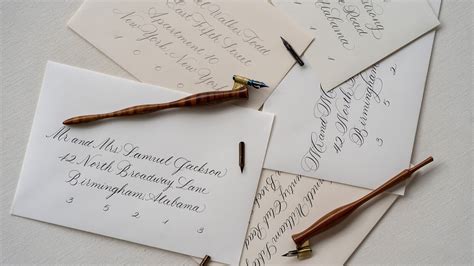 Grace Calligraphy Wedding Envelope Addressing