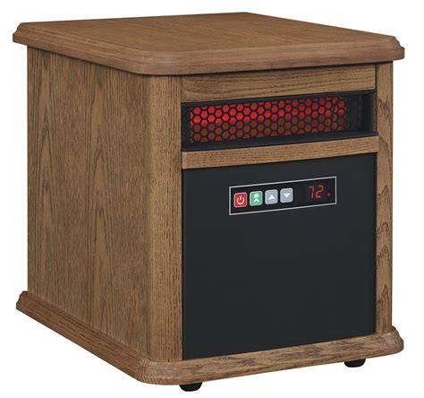 Duraflame 9hm8101 O142 Portable Electric Infrared Quartz Heater Oak N6 Free Image Download