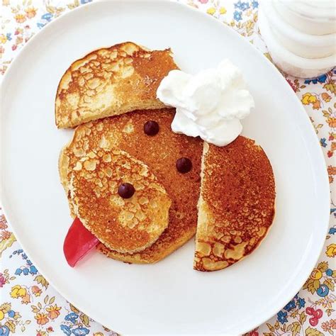 Formas divertidas de hacer hot cakes Comida divertida para niños Comidas para niños Comida