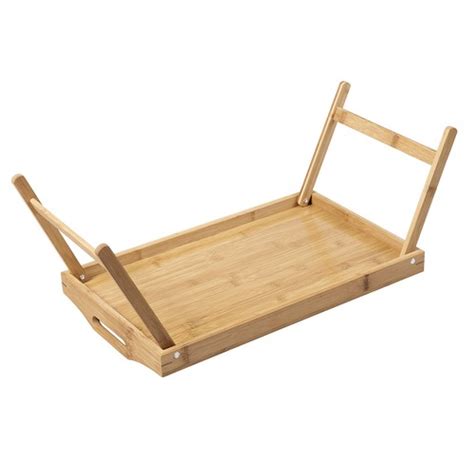 Gourmet Kitchen Foldable Bamboo Bed Tray Temple And Webster