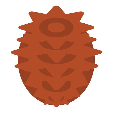 Needles Pine Cone Icon Isometric Style Vector Art At Vecteezy