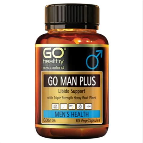 Go Man Plus Libido Support Triple Strength Horny Goat Weed