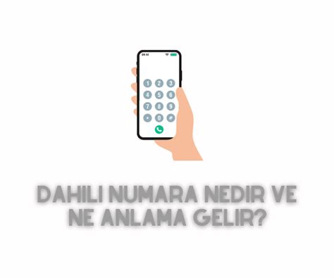 Dahili Numara Nedir ve Ne Anlama Gelir Doğru Bilgi Yemex