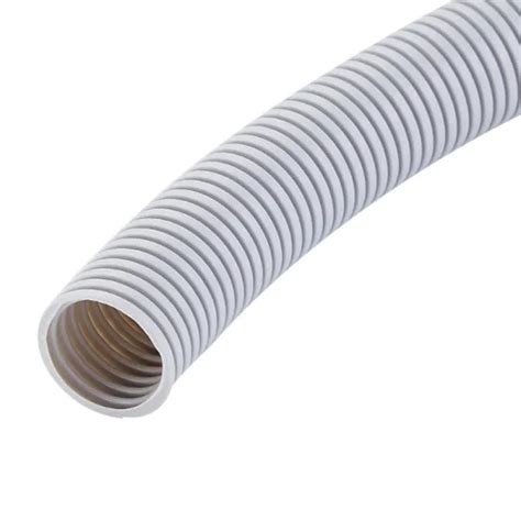 Mm Mm White Electrical Wire Protective Pvc Flexible Conduit Pipe