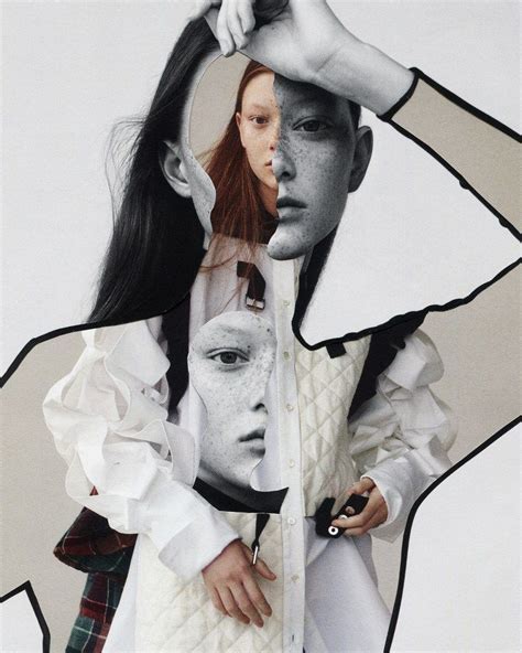 Inspired Pablo Thecuadro Fashion Illustration Collage Photography