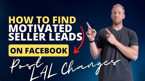 3 Steps To Success To Finding Motivated Seller Leads On Facebook Post