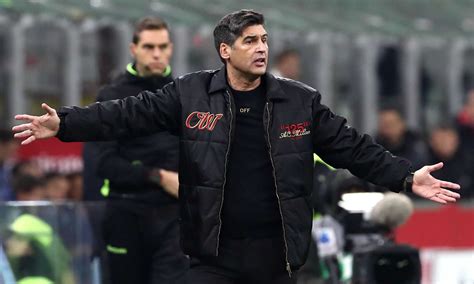 Verso Milan Empoli Paulo Fonseca Difesa Non Possiamo Chiudere Gli Occhi