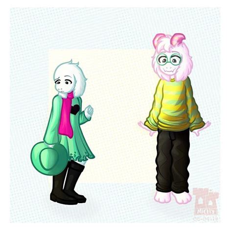 Asriel And Ralsei Clothes Swap By Starckles1 Rasrielundertale