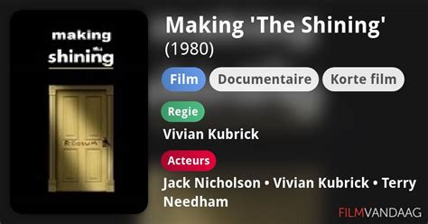 Making The Shining Film 1980 Filmvandaagnl