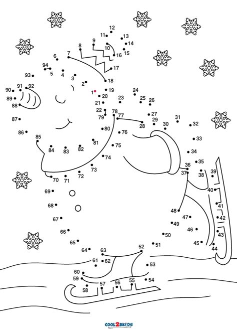 Printable Dot To Dot To 100