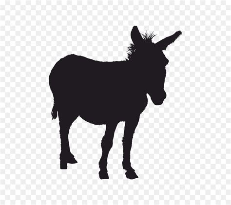 Free Donkey Head Silhouette, Download Free Donkey Head Silhouette png ...