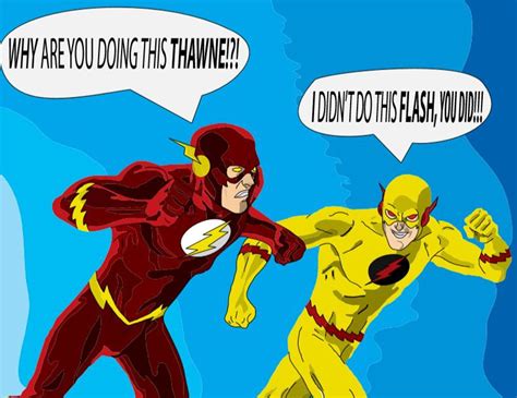 Flash Vs Reverse Flash Etsy