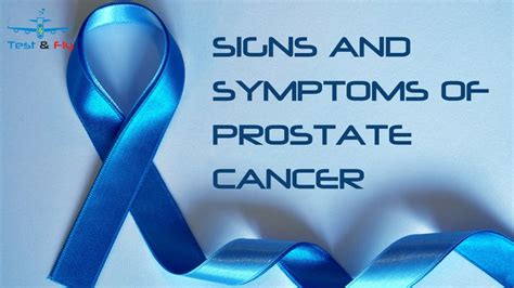 Signs And Symptoms Of Prostate Cancer Youtube