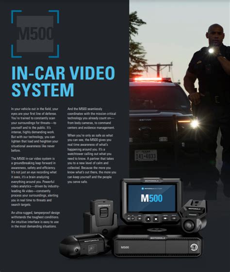 M500 Police In-car Video System - Motorola Solutions