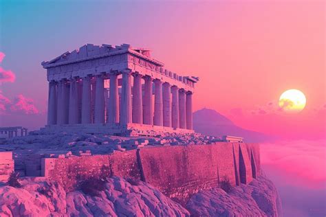 Parthenon Acropolis architecture parthenon building. | Premium Photo - rawpixel