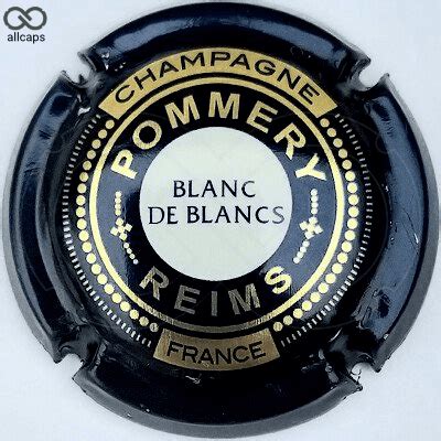 Capsule H Blanc De Blancs Champagne Pommery Allcaps