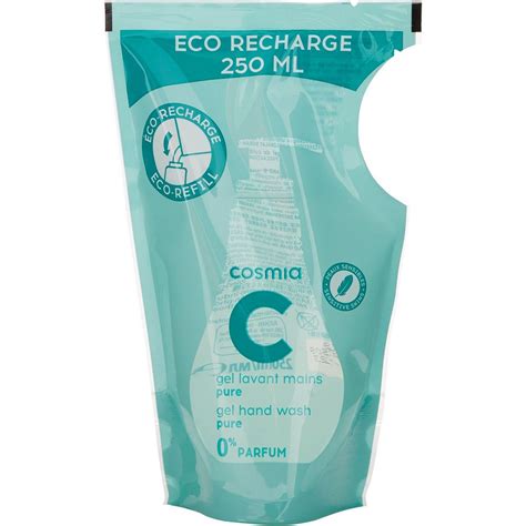 COSMIA Recharge Savon Liquide Mains Peaux Sensibles 250ml Pas Cher