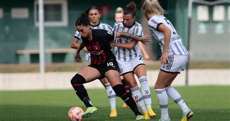 Dove Vedere Juventus Women Milan Di Serie A Femminile In Diretta Tv E