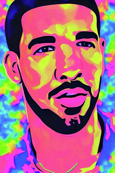 Drake Digital Art By Ash Lomas Fine Art America