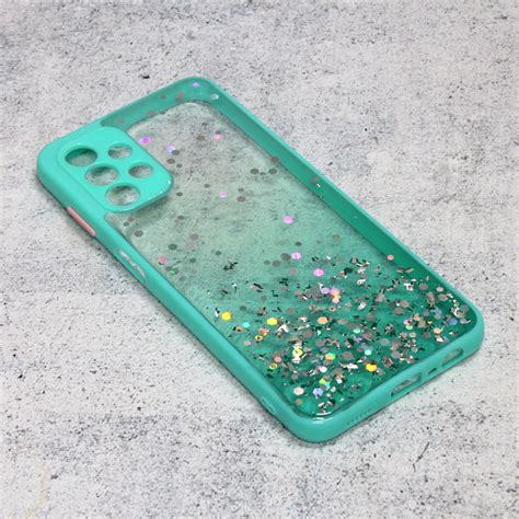 Maska Futrola Frame Glitter Za Samsung A135F Galaxy A13 4G Mint Mob Shop