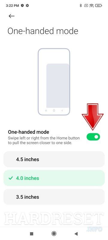 How To Enable One Handed Mode On XIAOMI Poco M3 Pro How To