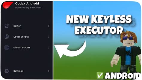 ROBLOX KEYLESS EXECUTOR FOR MOBILE Roblox Exploit Codex Android