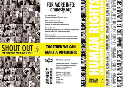 Amnesty International Campaign on Behance