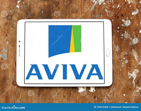 Aviva Insurance Company Logo Image éditorial Image Du éditorial