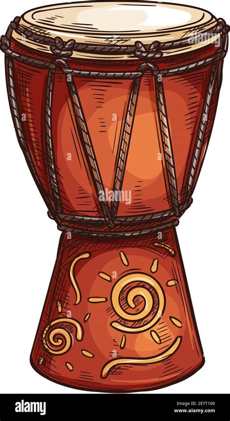 Djembe Drawing