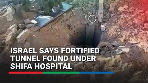 Israel Says 55 Meter Fortified Tunnel Found Under Gaza S Shifa Hospital Abs Cbn News Youtube