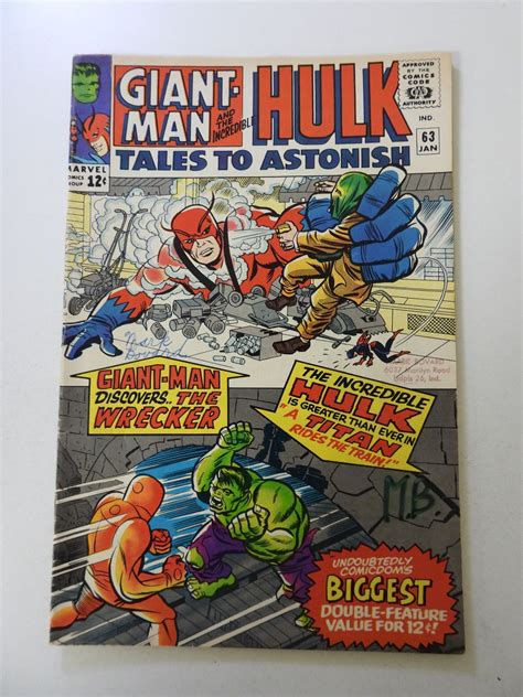 Tales To Astonish Vg Condition Chew Ink Front Cover