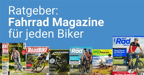 Ratgeber Fahrrad Magazine F R Jeden Biker United Kiosk