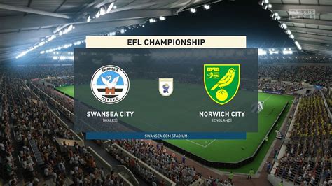 Fifa 23 Swansea City Vs Norwich City EFL Championship Match Fifa