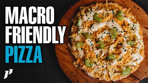 Healthy Chicken Pizza Macros Included Youtube