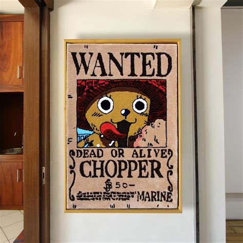 One Piece Chopper Wanted Poster