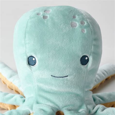 BlÅvingad Soft Toy With Led Nightlight Turquoise Octopusbattery