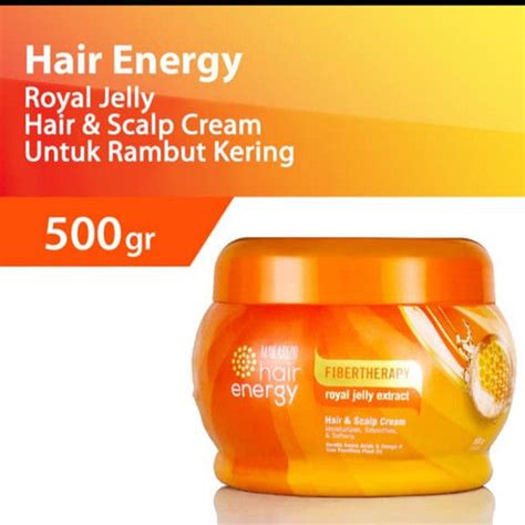 Makarizo Creambath Royal Jelly 500 Gr Hair Energy Fibertherapy Hair