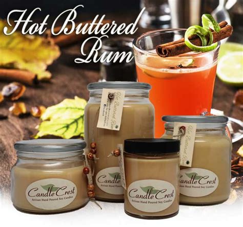 Hot Buttered Rum Soy Candles Candle Crest Soy Candles Inc