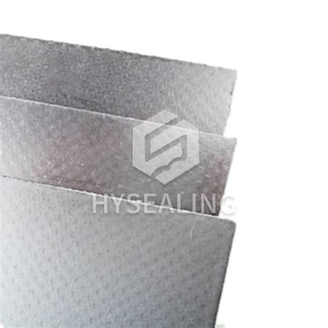 Graphite Sheet Reinforced With Tanged Metal Products Hysealing