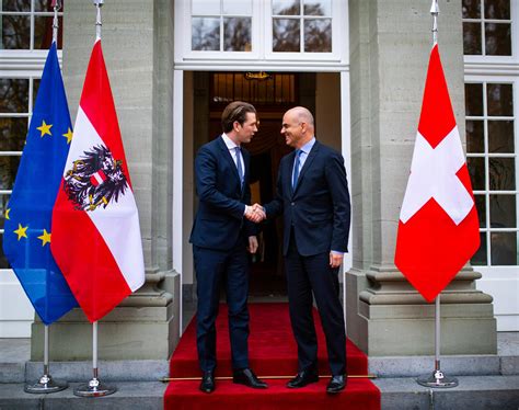 Swiss And Austrian Leaders Discuss Bilateral Relations And Eu Swi