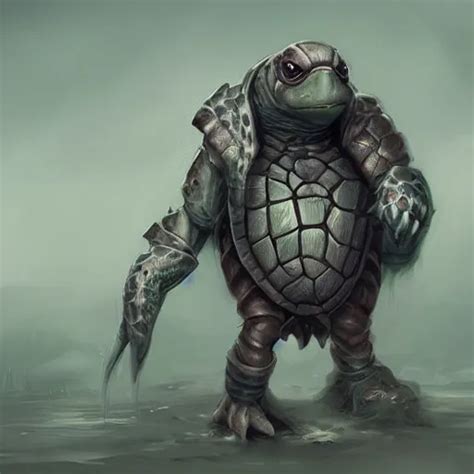 Anthropomorphic Turtle Hero By Wlop Stable Diffusion Openart