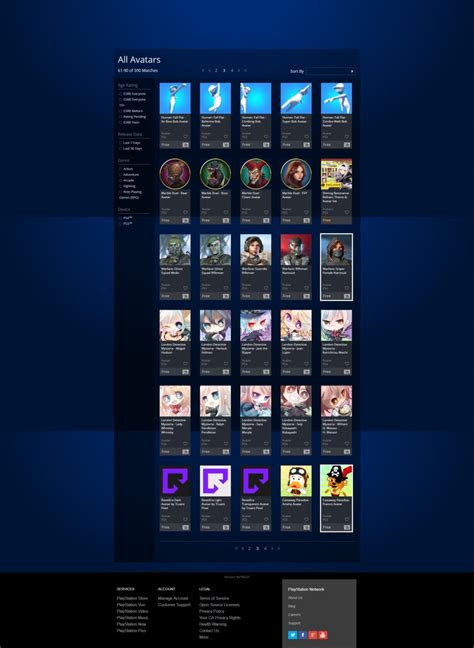 Here S The Complete 20 Page List Of Free PS4 Avatars And How To Get