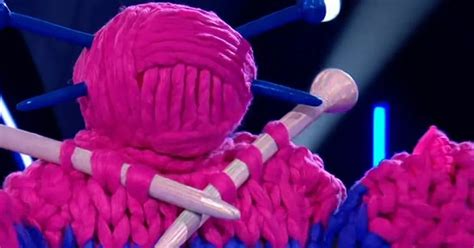 Knitting Revealed As Claire Richards On The Masked Singer In Double