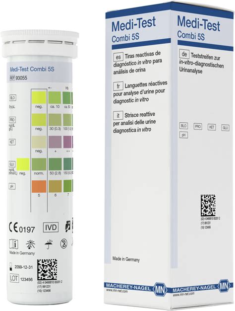 Urine Test Strips Medi Test Combi S Macherey Nagel Mn Macherey Nagel