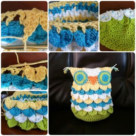 Crocodile Stitch Owl With Free Pattern Cool Creativities