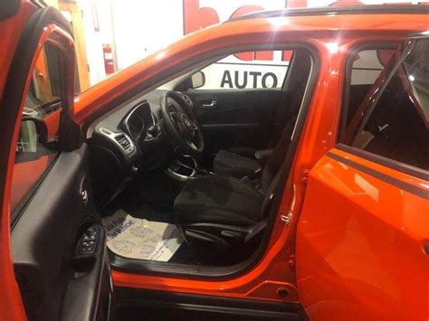 2018 Spitfire Orange Jeep Compass